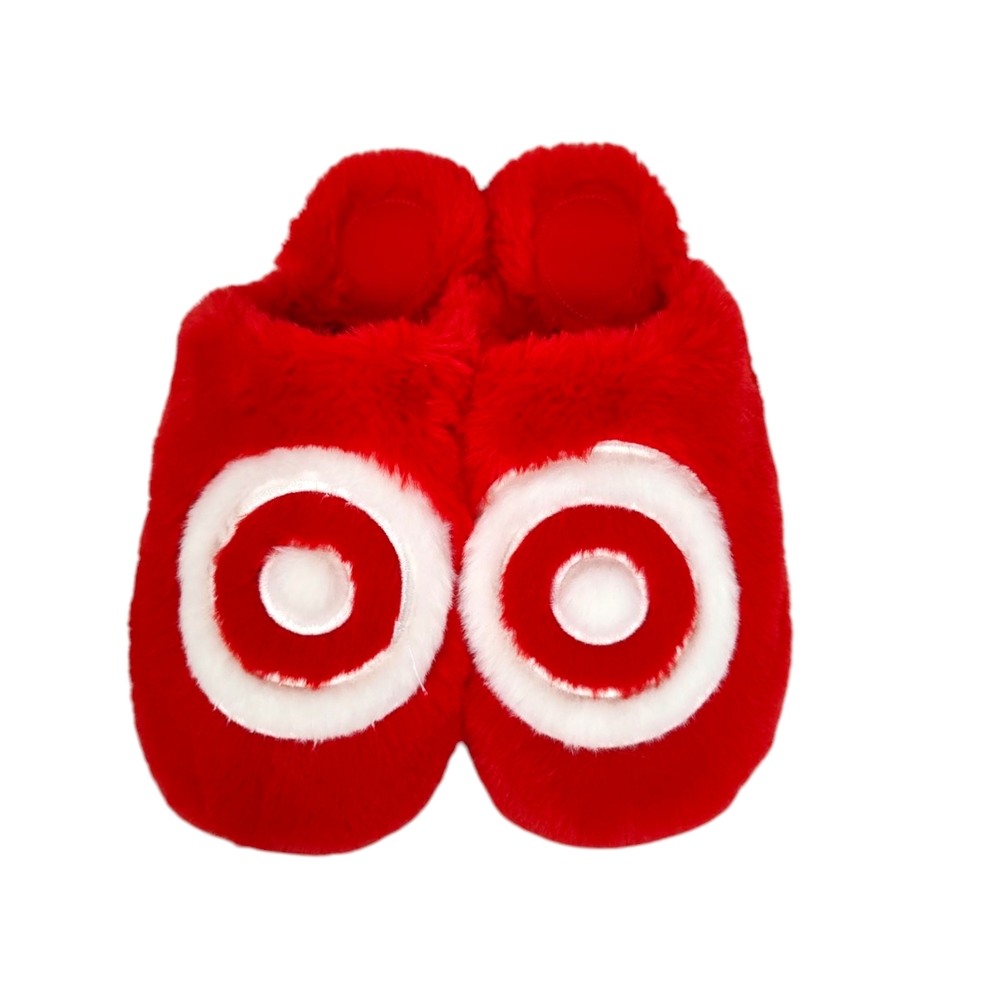 Adult Target Bullseye Scuff Slippers - Wondershop Red